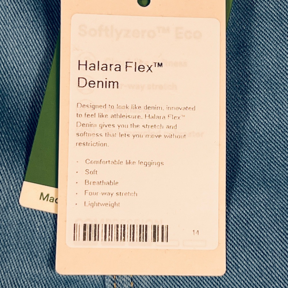 Halara Flex Mid Rise Bootcut Jeans Sunny Blue Medium Regular 02707422 - Picture 3 of 9
